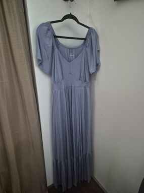 Light Blue Maxi Dress